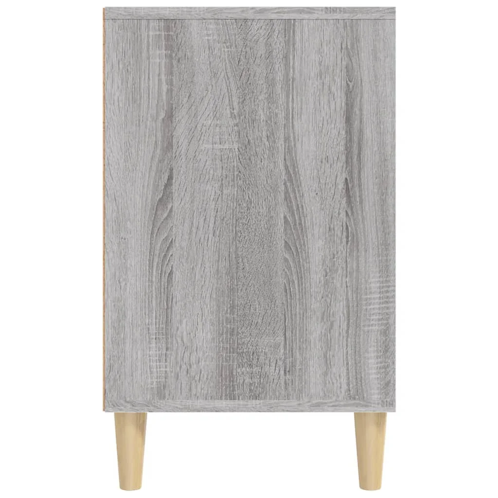 Botník sivý dub sonoma 102x36x60 cm spracované drevo