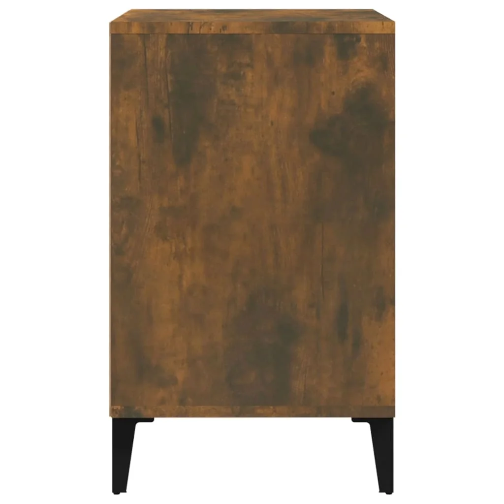 Botník dymový dub 102x36x60 cm spracované drevo