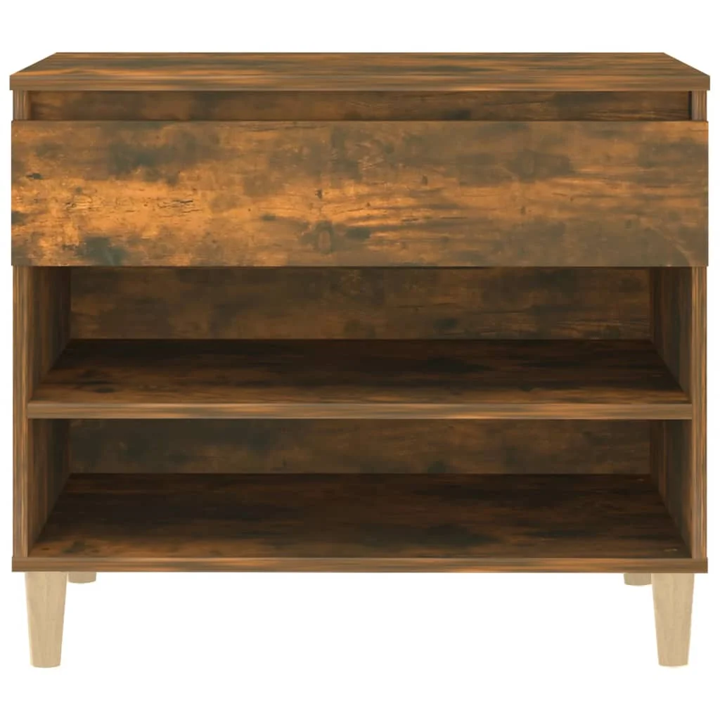Botník dymový dub 70x36x60 cm spracované drevo