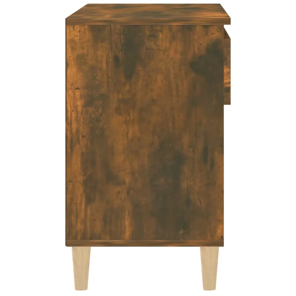 Botník dymový dub 70x36x60 cm spracované drevo