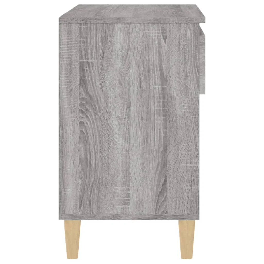 Botník sivý dub sonoma 70x36x60 cm spracované drevo