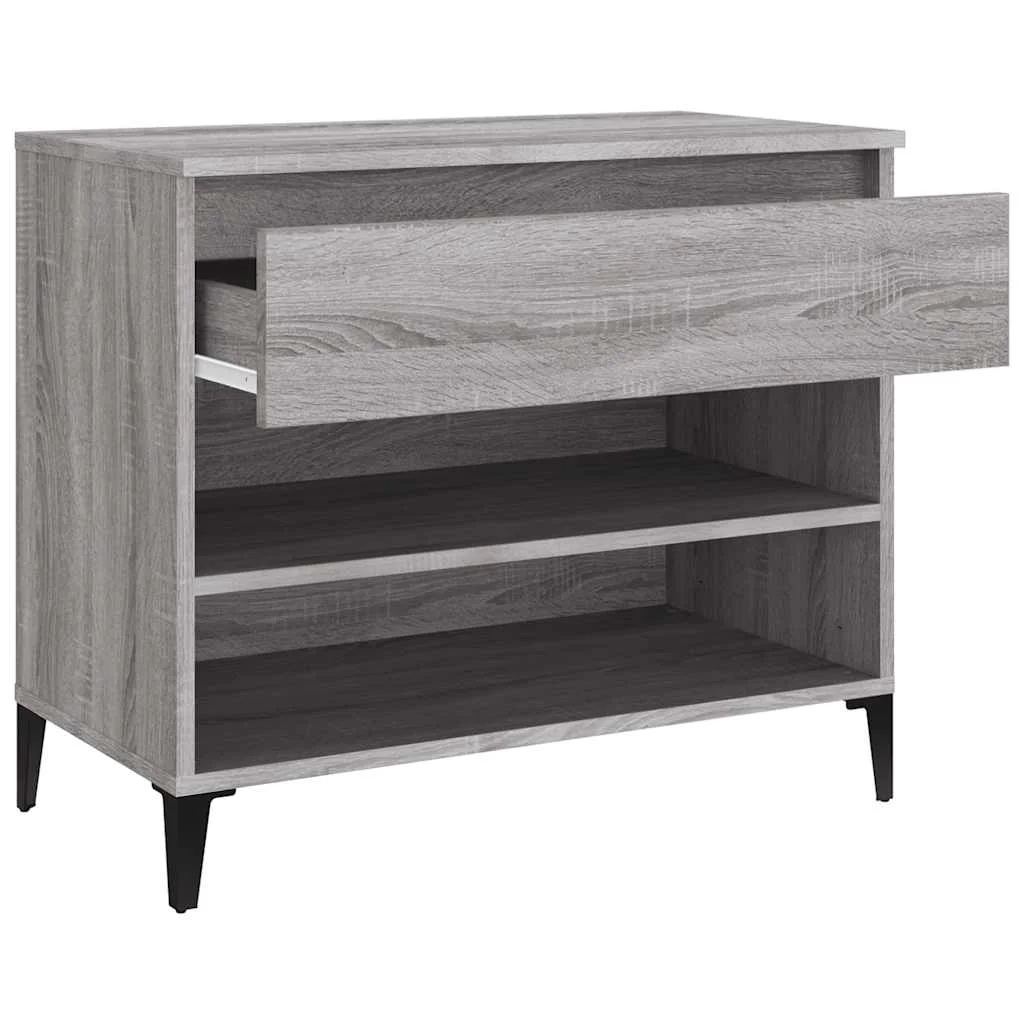 Botník sivý dub sonoma 70x36x60 cm spracované drevo