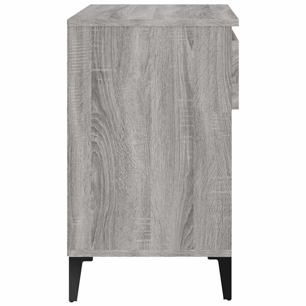 Botník sivý dub sonoma 70x36x60 cm spracované drevo