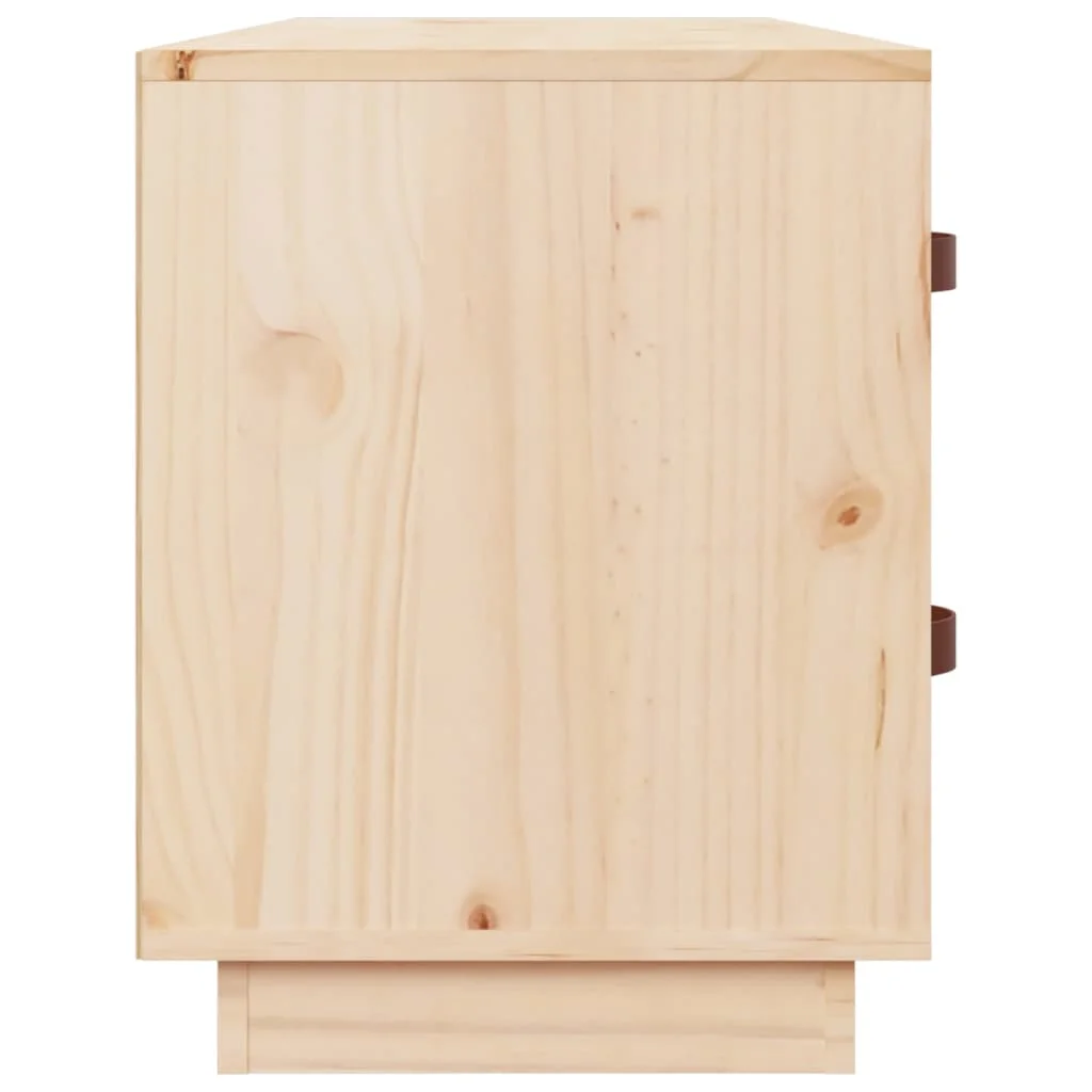 Lavica na topánky 100x34x45 cm masívna borovica