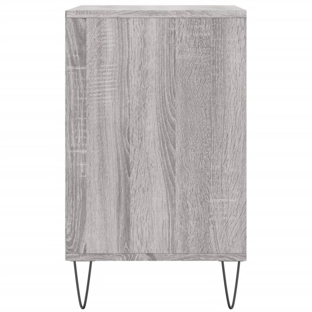 Botník sivý dub sonoma 102x36x60 cm spracované drevo