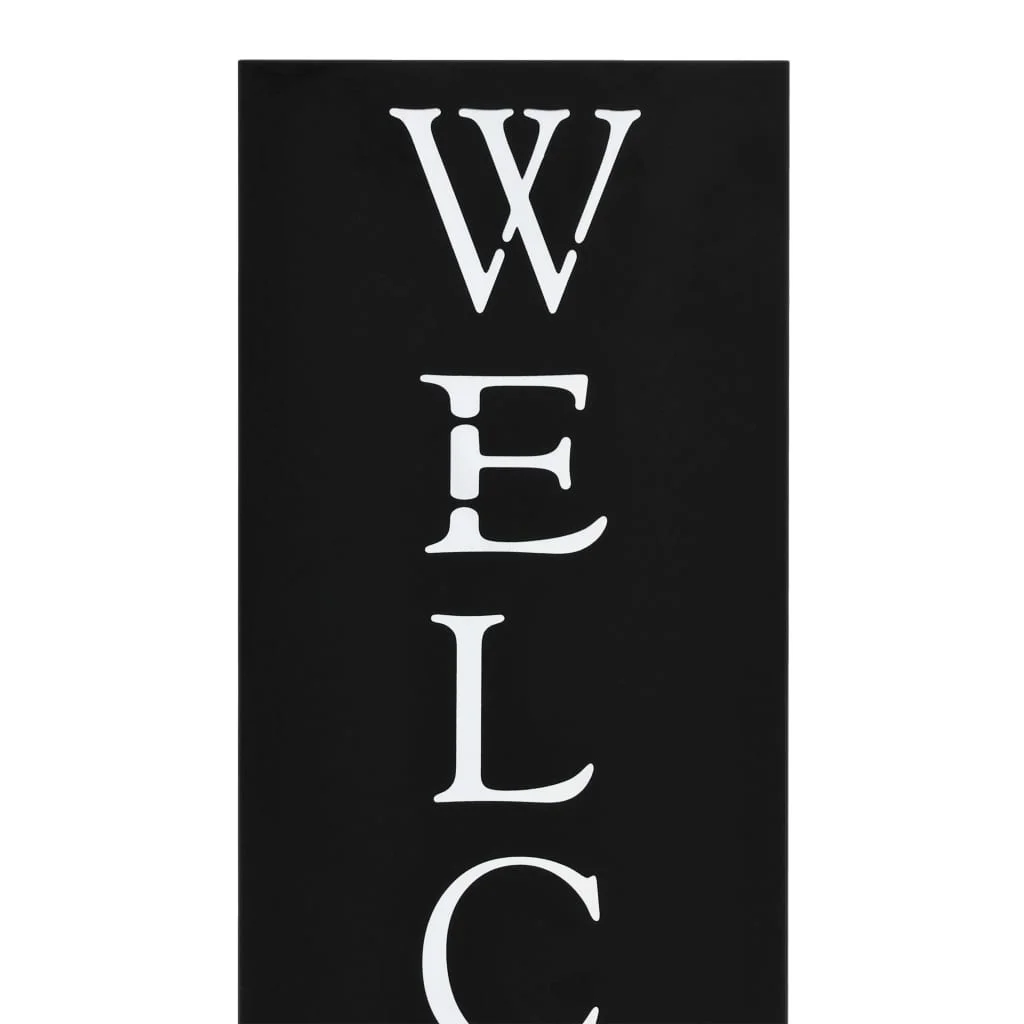 Stojan na dáždniky Welcome oceľový čierny 