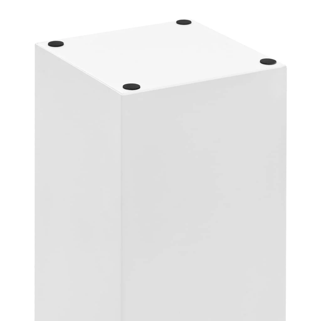 Stojan na dáždniky biely oceľový motív kameňov 