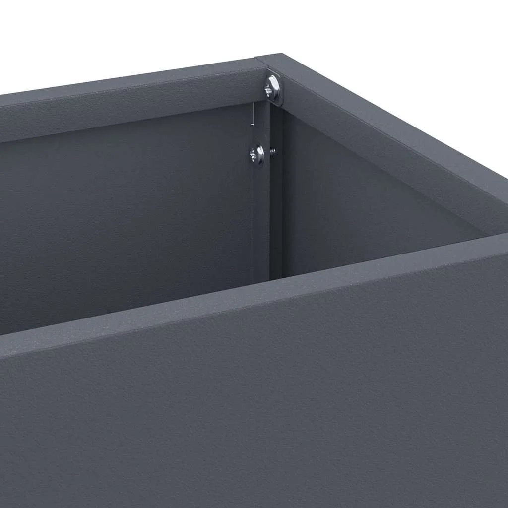 Stojan na slnečník s úložiskom Antracit 15,5 x 15,5 x 49 cm Kov