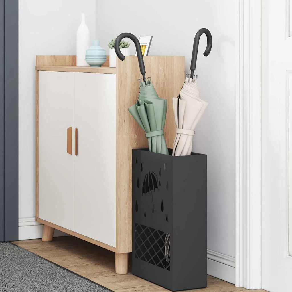 Stojan na slnečník Čierna 28 x 12 x 41 cm Oceľ