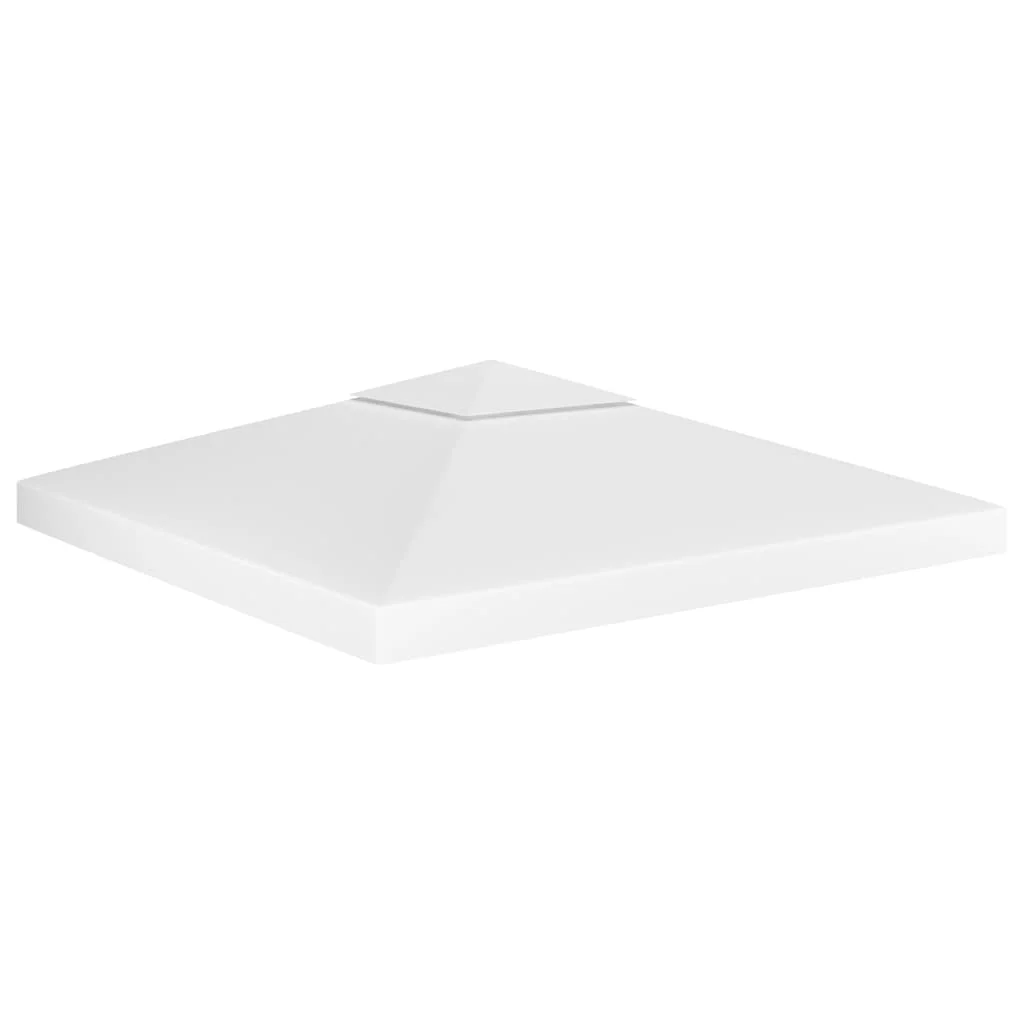 Dvojitá strieška na altánok 310 g/m², 3x3 m, biela