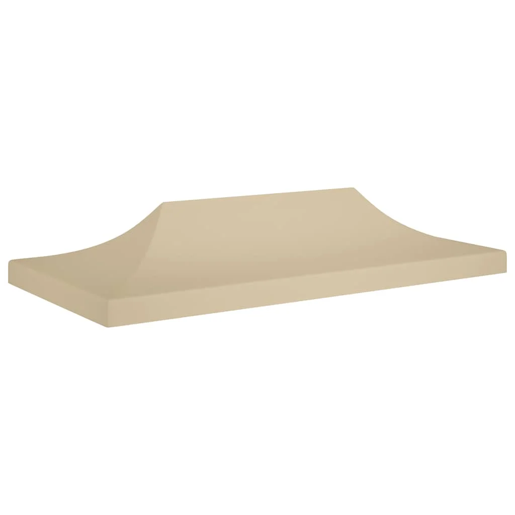 Strecha na párty stan 6x3 m, béžová 270 g/m² 