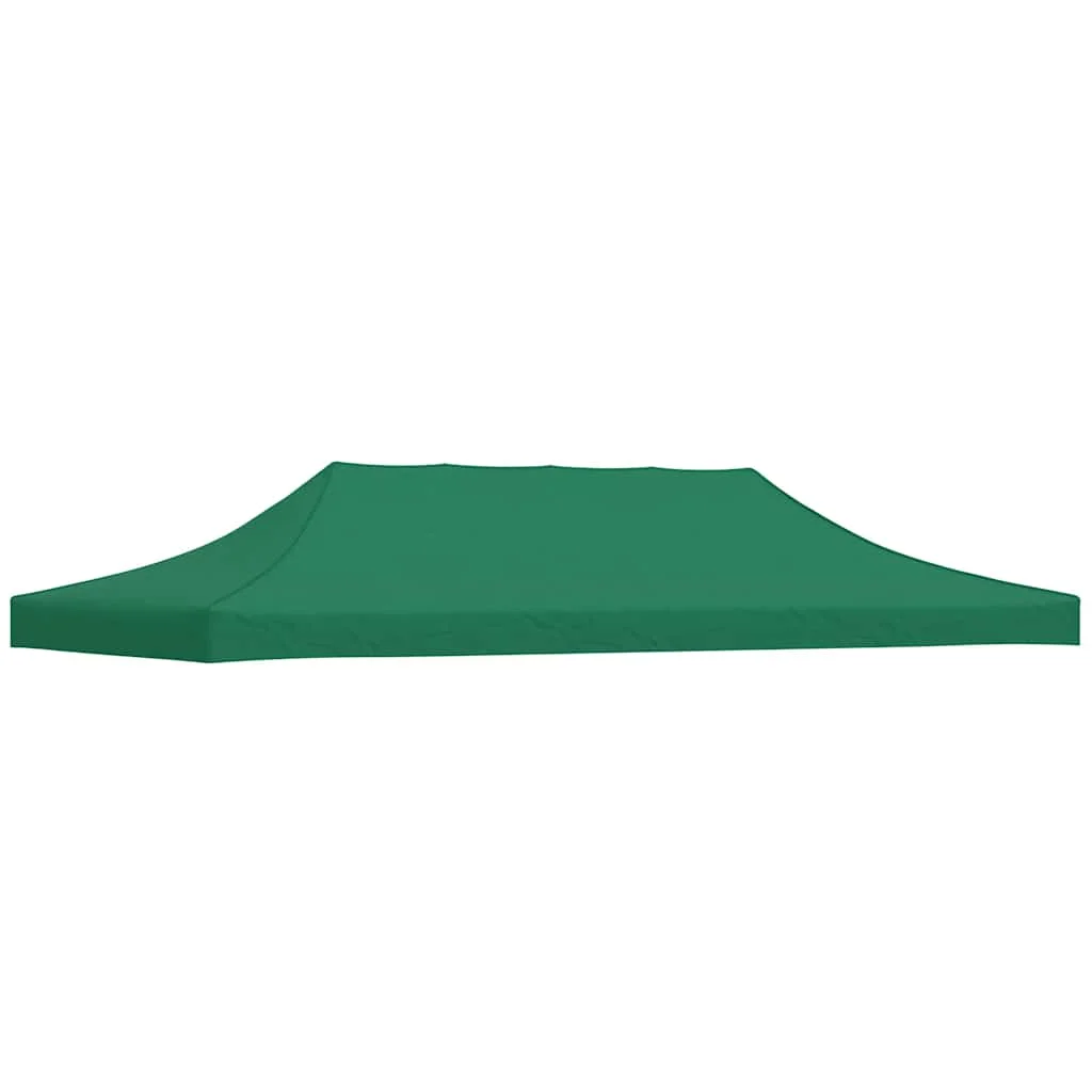 Strecha na párty stan 6x3 m, zelená 270 g/m²