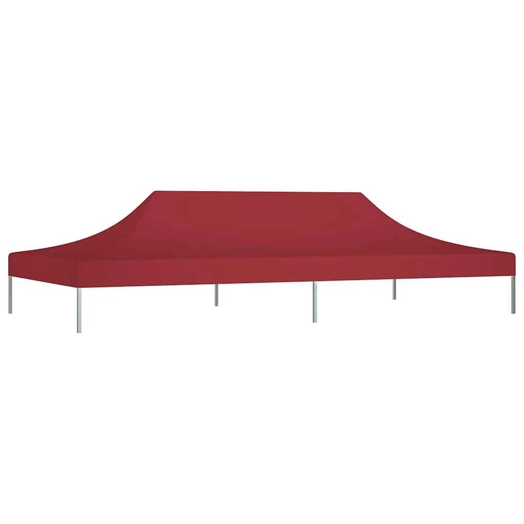 Strecha na párty stan 6x3 m, vínová 270 g/m²