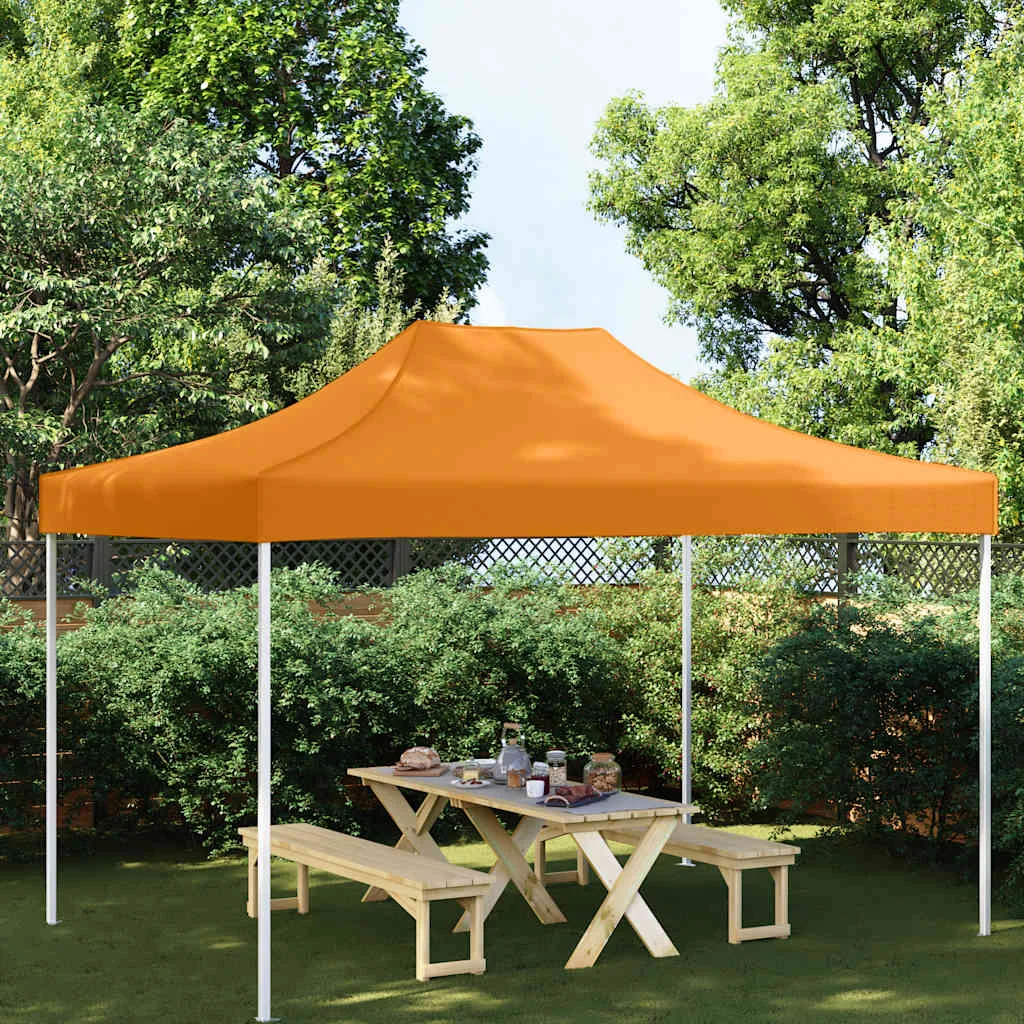 Strecha na párty stan 4x3 m, oranžová 270 g/m²