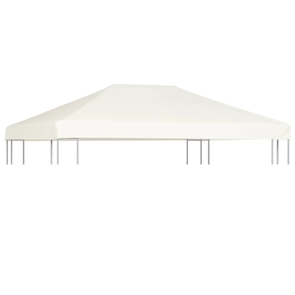 Strieška na altánok 310 g/m² 4x3 m krémovo-biela