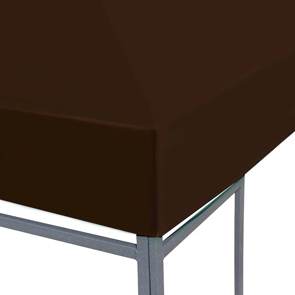 Strieška na altánok 310 g/m² 3x3 m, hnedá