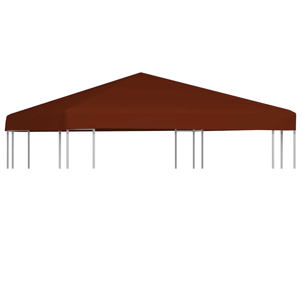 Strieška na altánok 310 g/m² 3x3 m, tehlovo červená