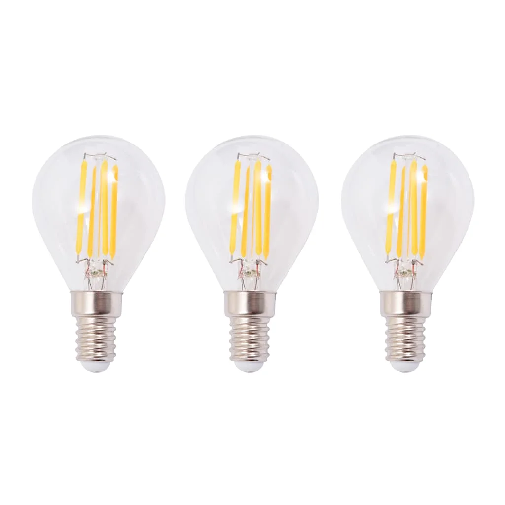 Stropné svietidlo s 3 LED žiarovkami, 12 W
