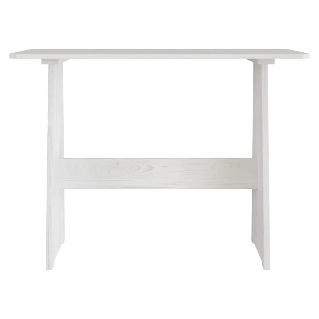 3-dielna jedálenská súprava REINE, biela, borovicový masív