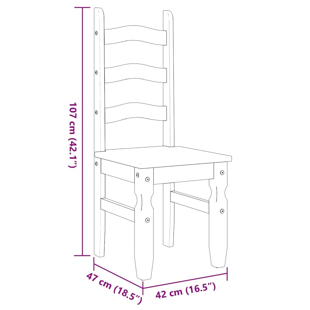 3-dielna jedálenská súprava Panama, biela borovicový masív