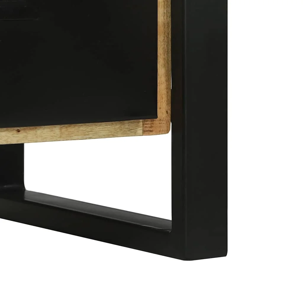 Sada kúpeľňového nábytku so zásuvkou 2 pcs Masívne mango drevo