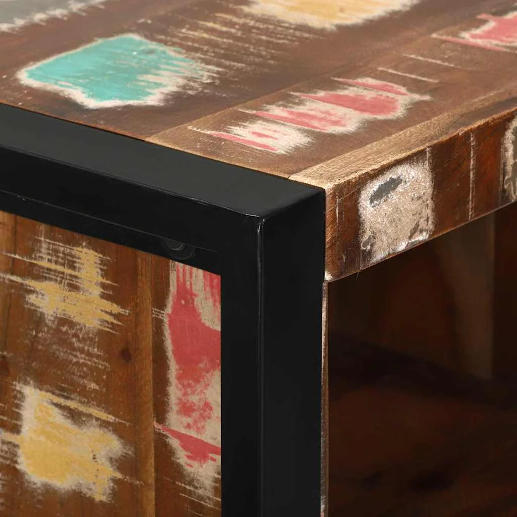 Sada kúpeľňového nábytku 4 pcs Masívne recyklované drevo