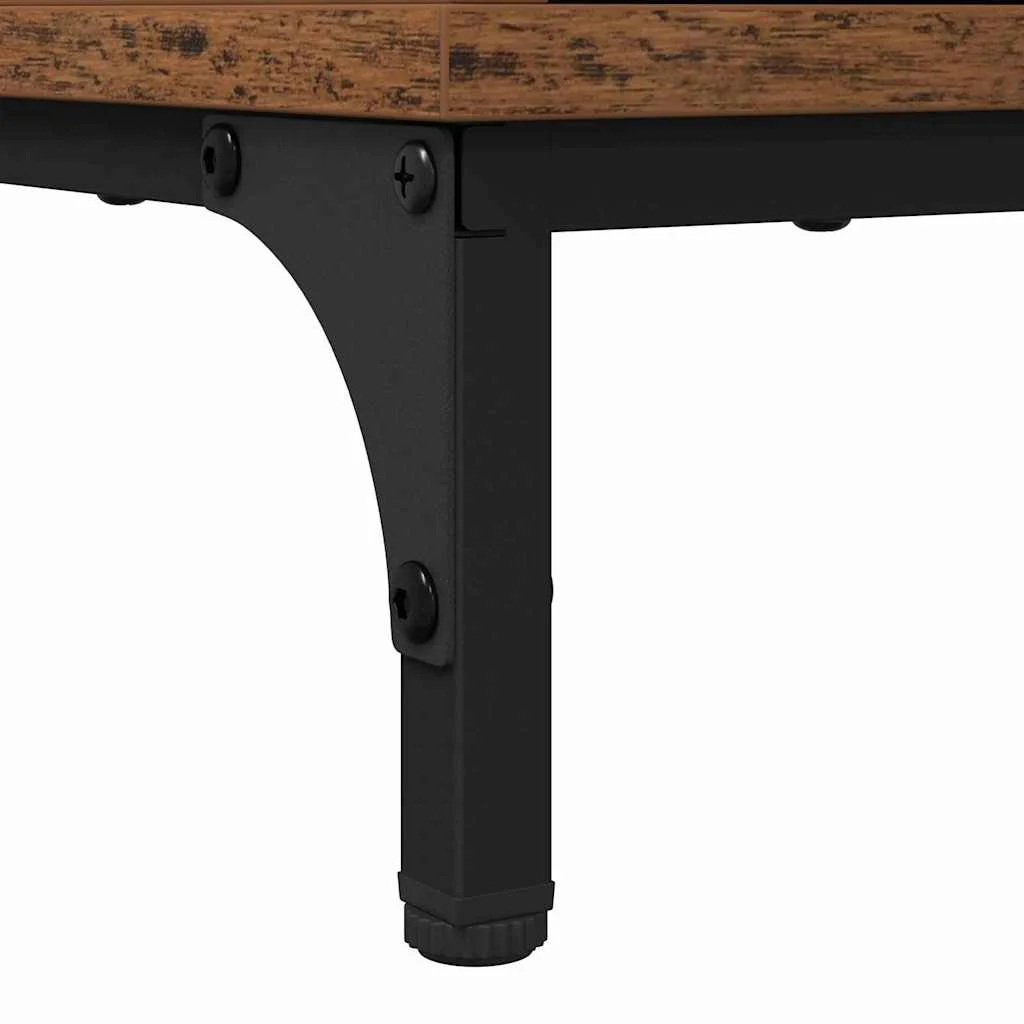 Sada kúpeľňového nábytku so zásuvkou 2 pcs Staré drevo