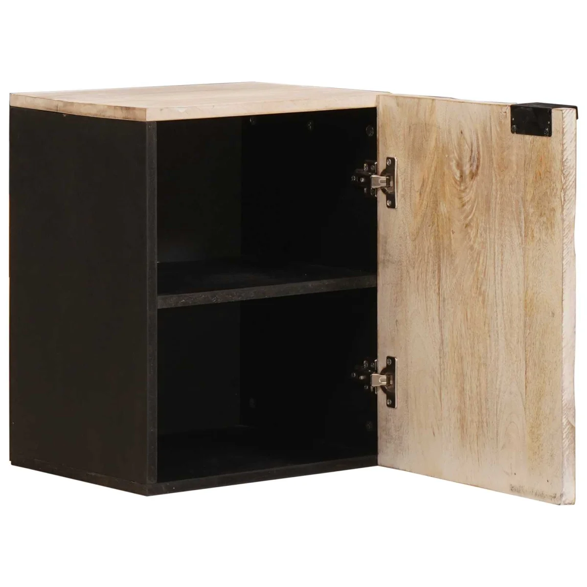 Zavesený kabinet do kúpeľne s poličkou Biela 38 x 33 x 48 cm
