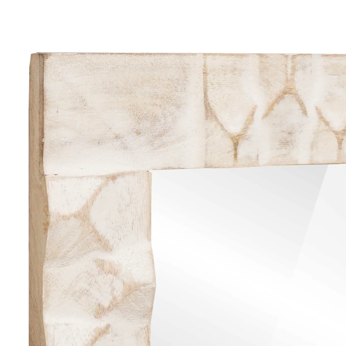 Kúpeľňové zrkadlo Biele umývanie dokončenie 50 x 70 x 3 cm