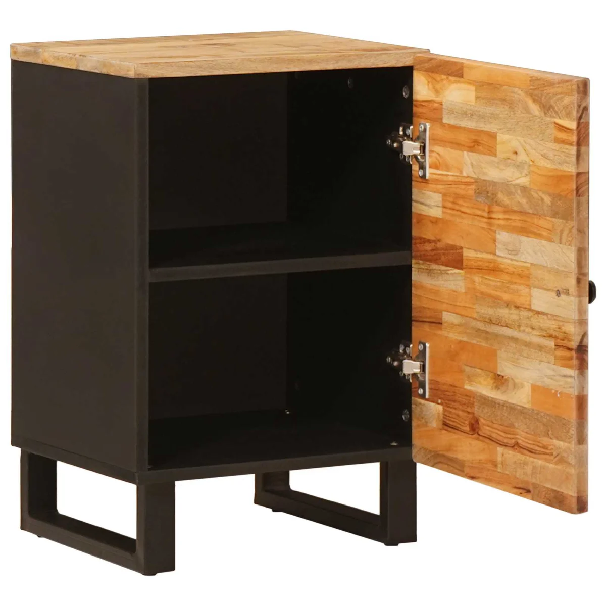 Kúpeľňová skriňa Prírodná 38 x 33,5 x 58 cm Masívne mango drevo