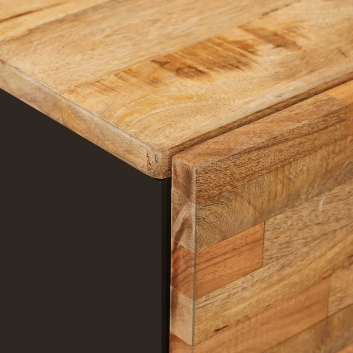 Kúpeľňová skriňa Prírodná 38 x 33,5 x 58 cm Masívne mango drevo