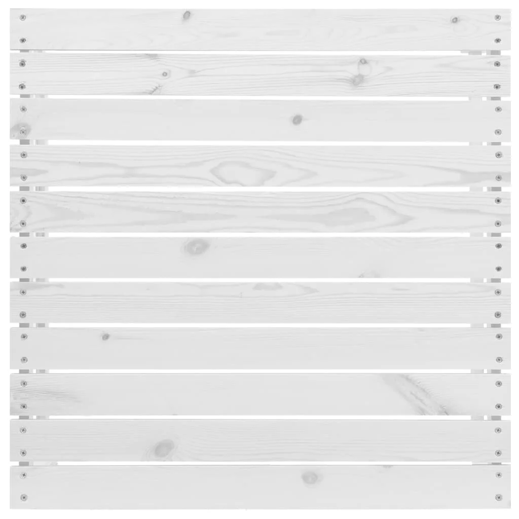 3-dielna záhradná sedacia súprava biela masívna borovica