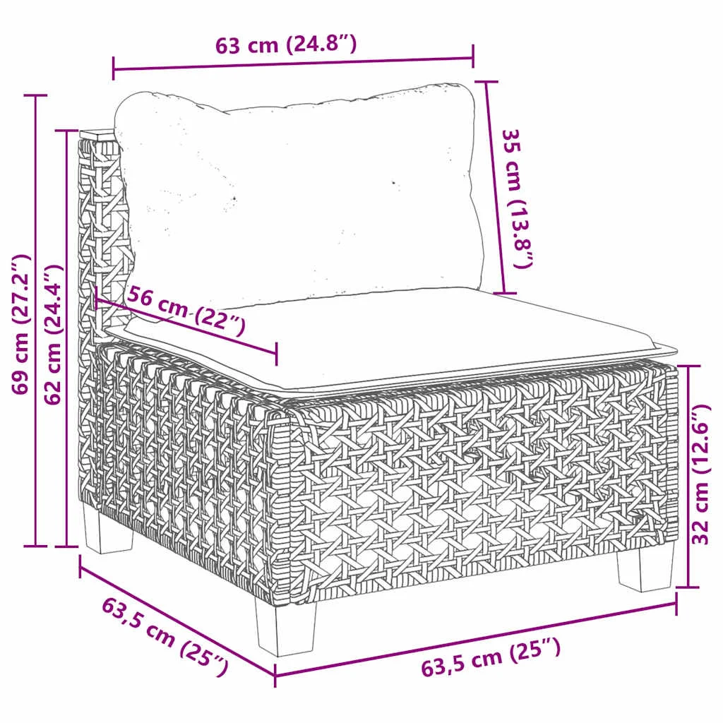 11-dielna záhradná jedálenská súprava vankúše béžová polyratan