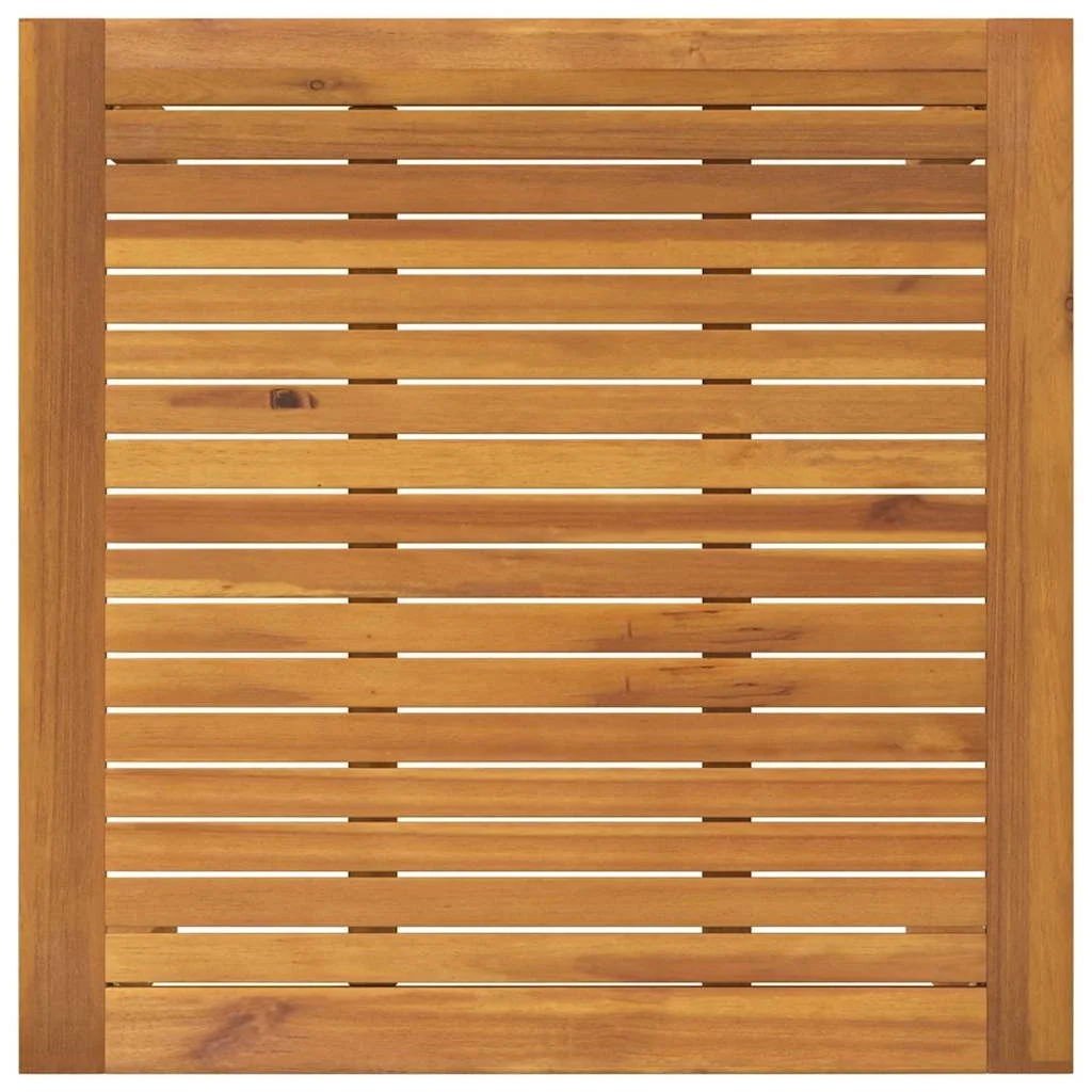 Záhradný jedálenský set 5 pcs Béžová Pevné akáciové drevo
