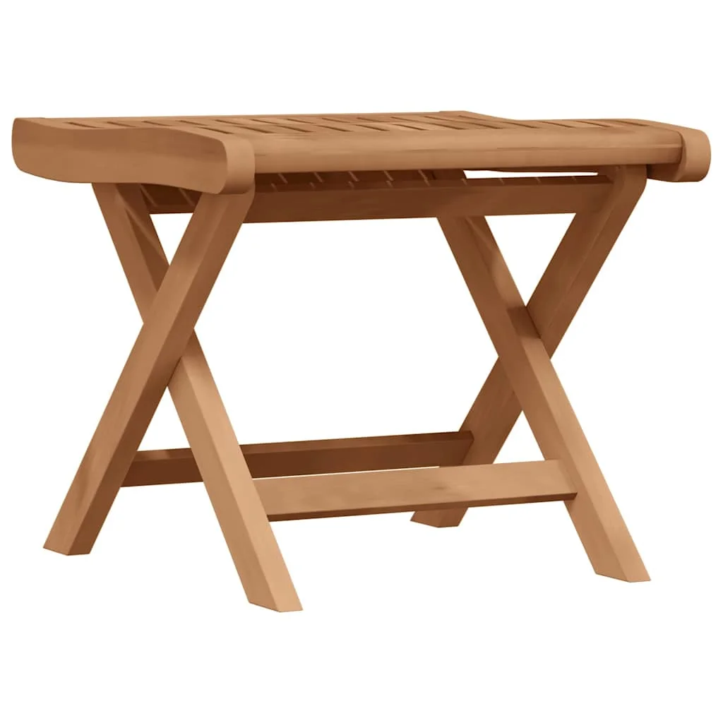 Záhradný jedálenský set 4 pcs Hnedá Husté teakové drevo