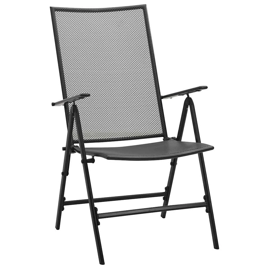 Záhradný jedálenský set 5 pcs Antracit