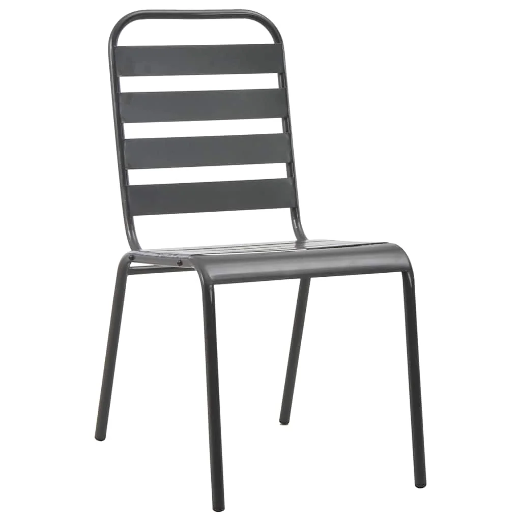 Záhradný jedálenský set 5 pcs Antracit