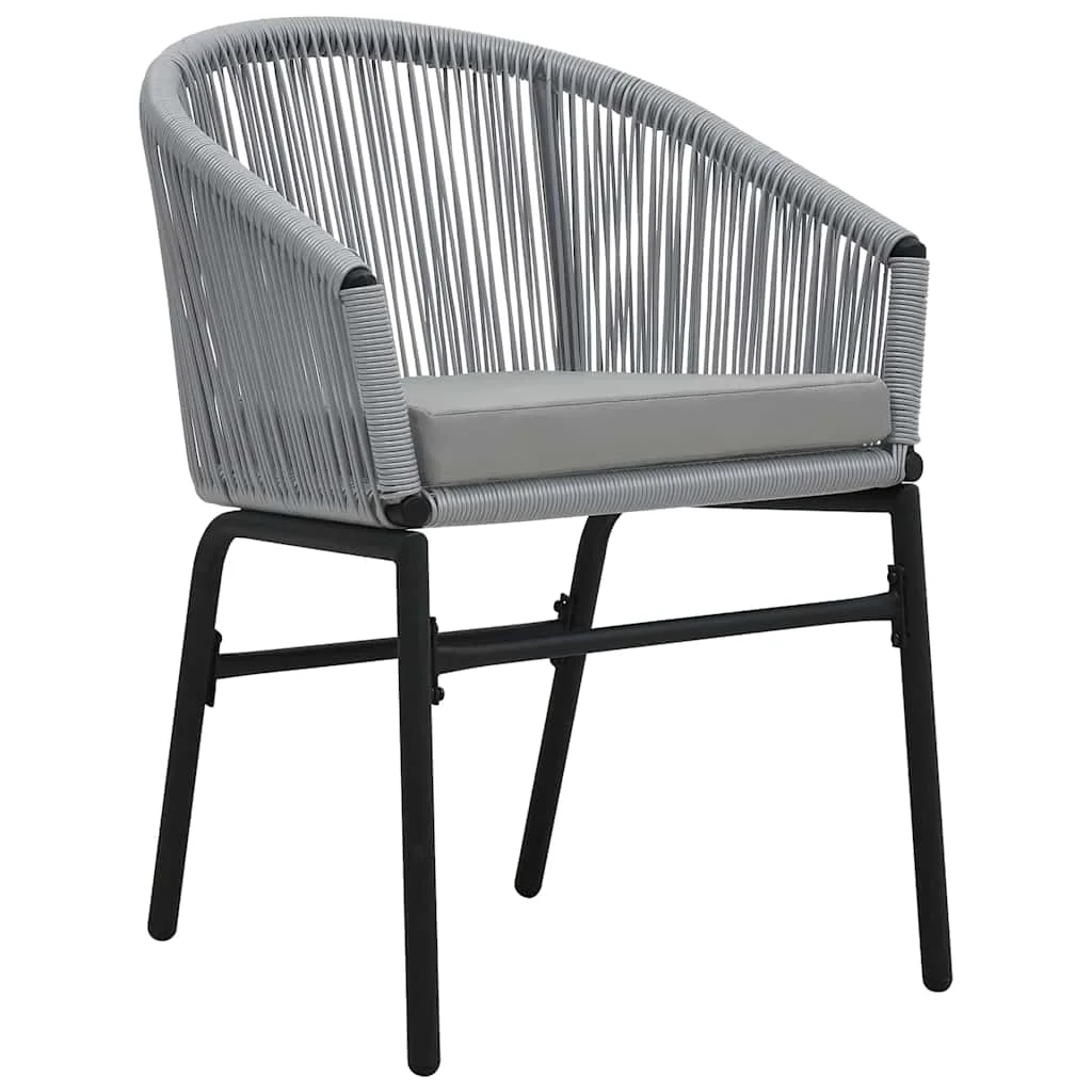 Záhradný jedálenský set 3 pcs Antracit