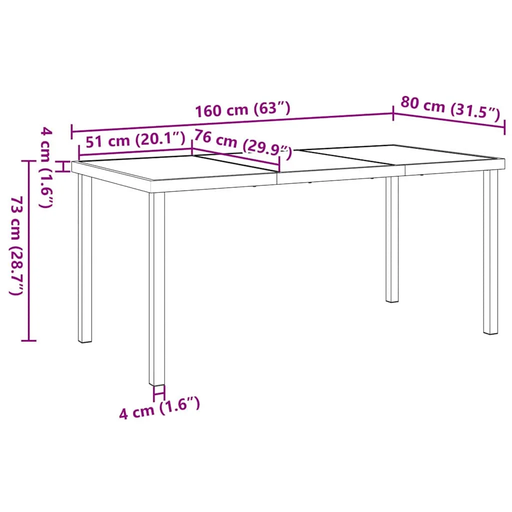 Záhradný jedálenský set s vankúšom 5 pcs Sivá polyratan