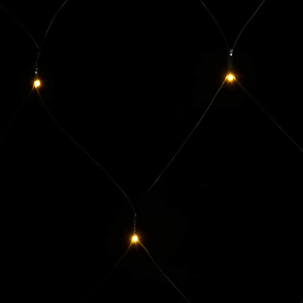 Vianočná svetelná sieť biela 3x3 m 306 LED interiér exteriér