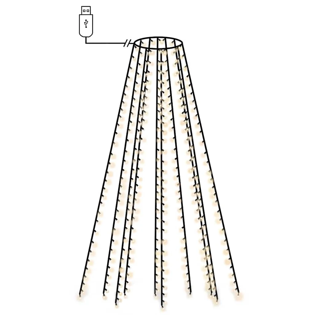 Svetelná sieť na vianočný stromček 150 LED, 150 cm