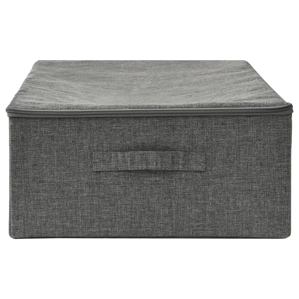 Úložný box látkový 70x40x18 cm antracitový