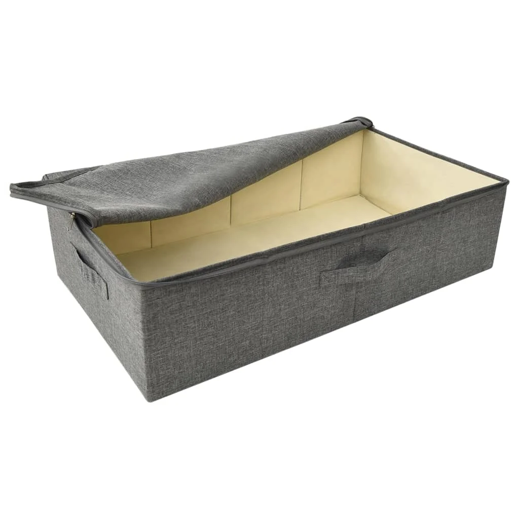 Úložný box látkový 70x40x18 cm antracitový