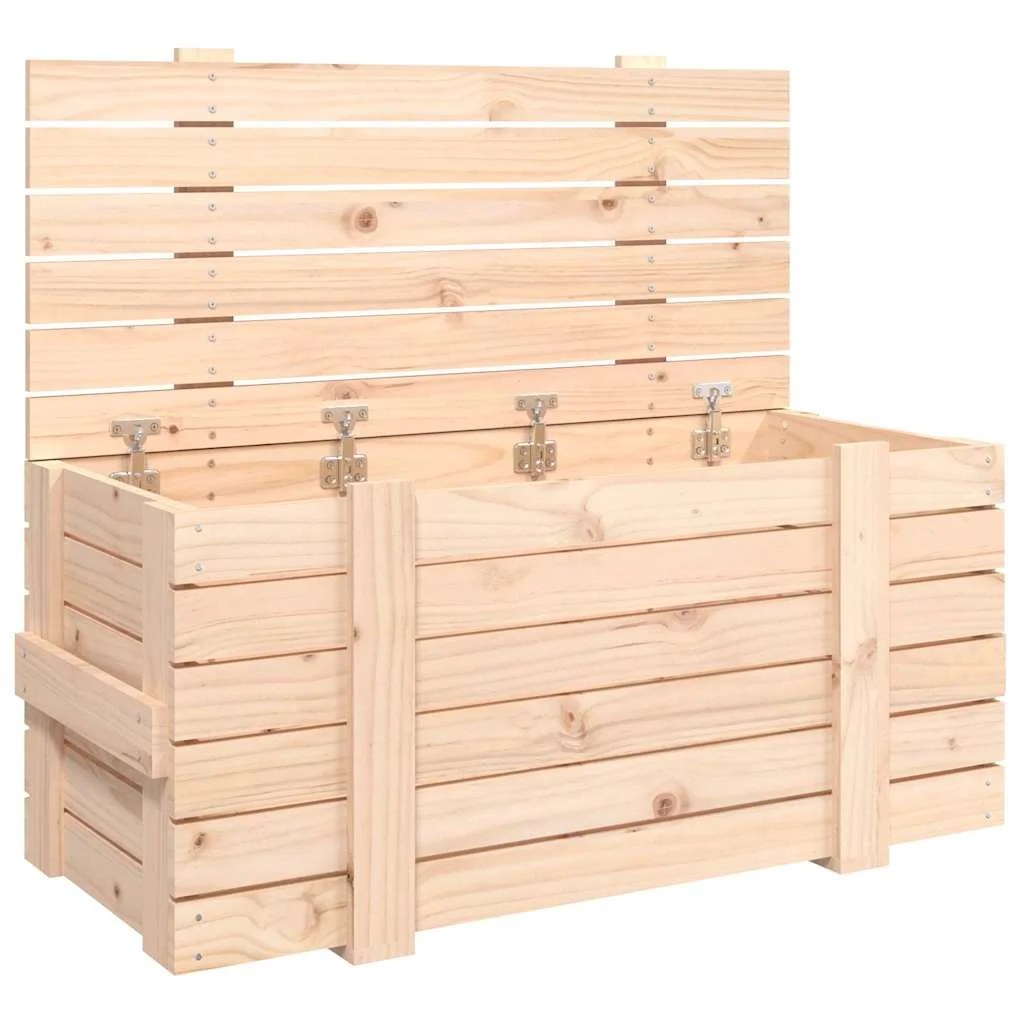 Úložný box 91x40,5x42 cm masívna borovica