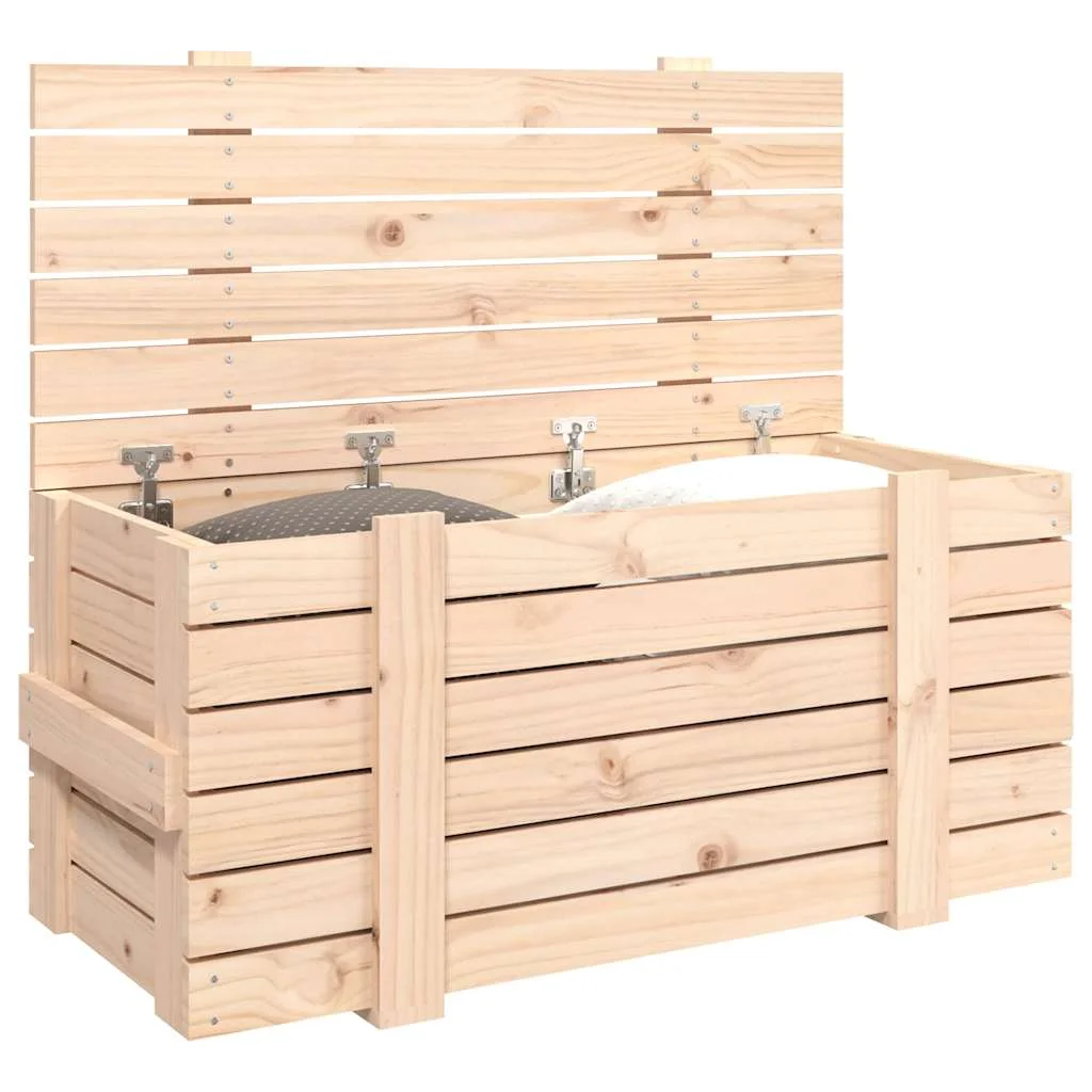 Úložný box 91x40,5x42 cm masívna borovica