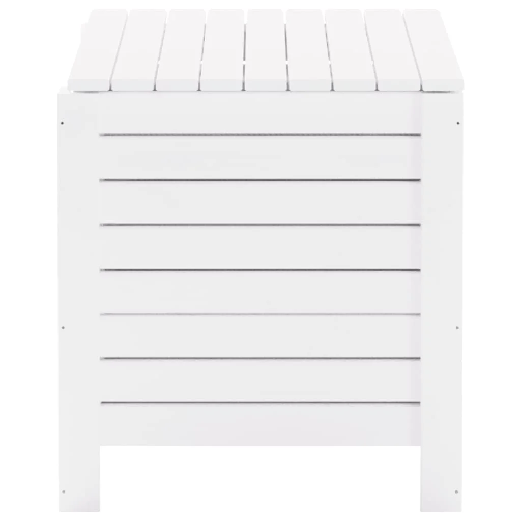 Úložný box s vekom RANA biely 80x49x54 cm borovicový masív