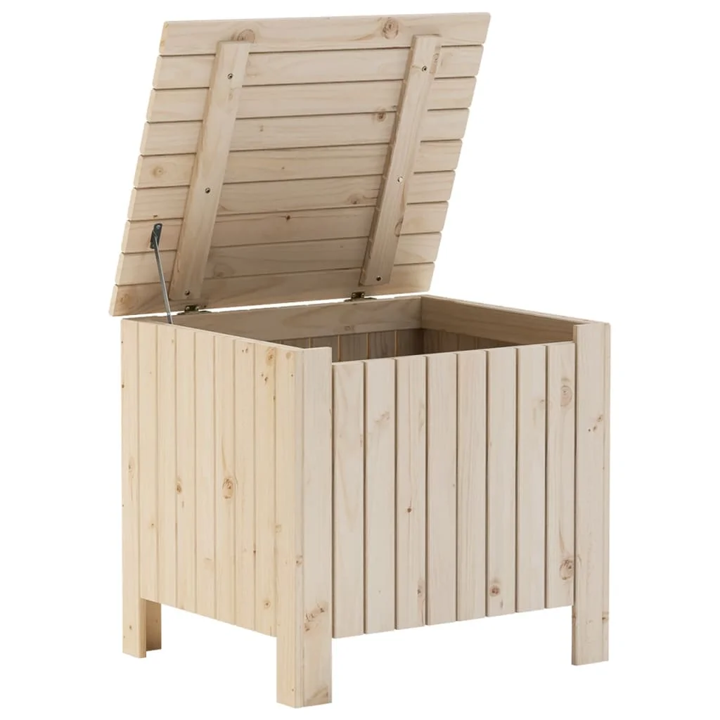 Úložný box s vekom RANA 60x49x54 cm borovicový masív