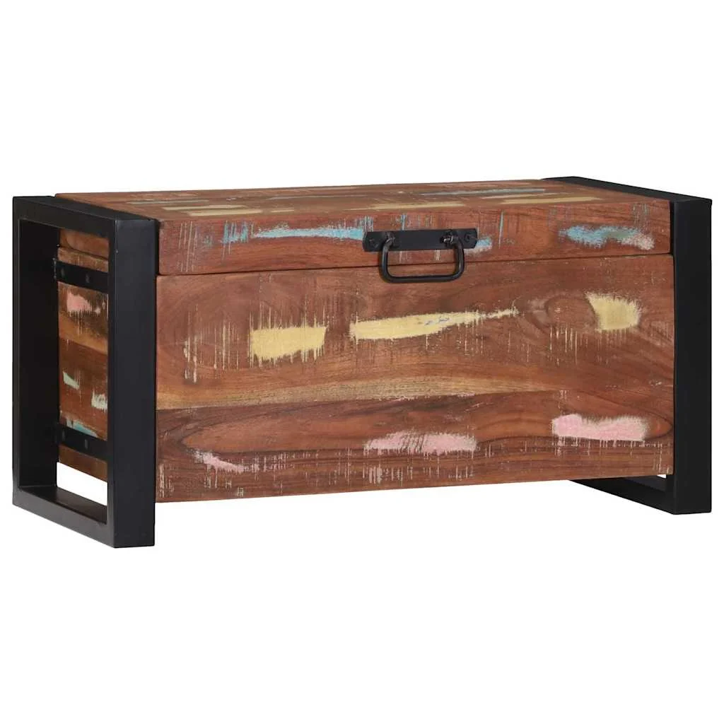 Úložné truhlice Viacfarebný 60 x 30 x 30 cm Recyklovaný masív