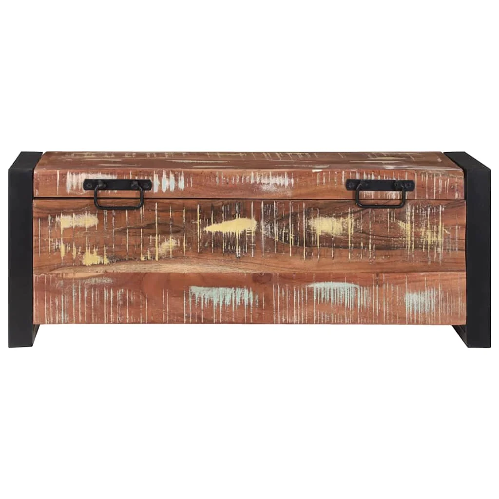 Úložné truhlice Viacfarebný 80 x 30 x 30 cm Recyklovaný masív