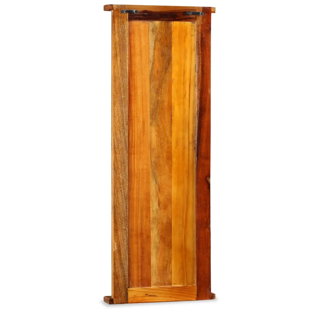 Vešiaky na kabáty 2 ks, recyklovaný masív 38x100 cm